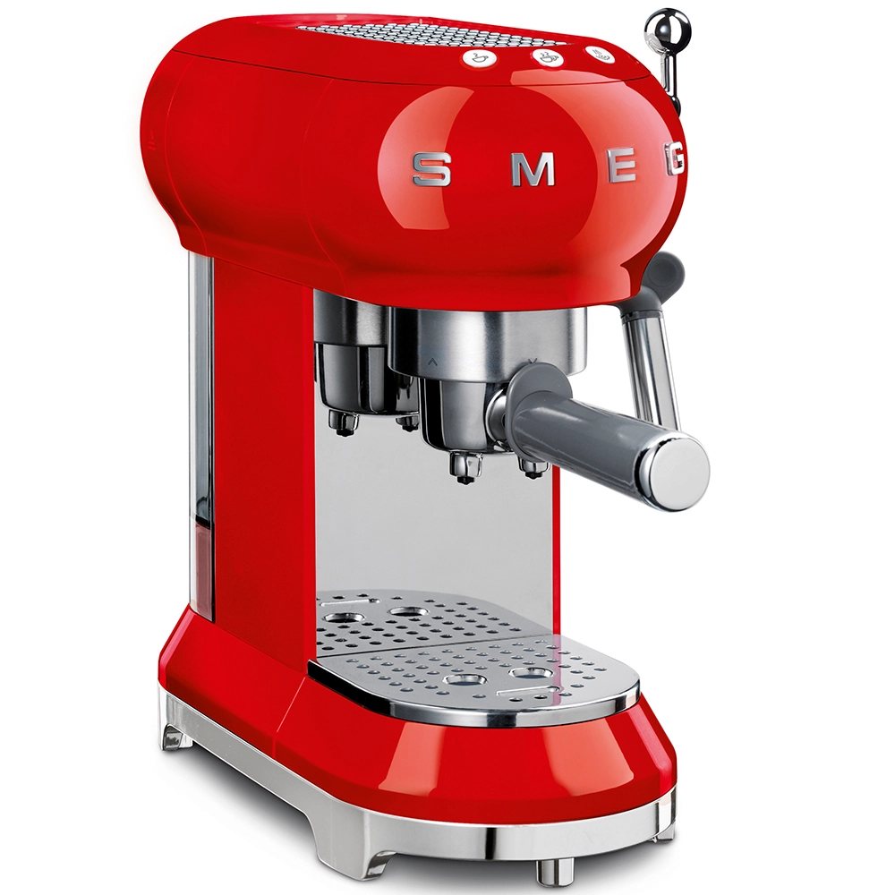 Machine à café Expresso Smeg ECF01RDEU -1 Machine à café Expresso Smeg ECF01RDEU
