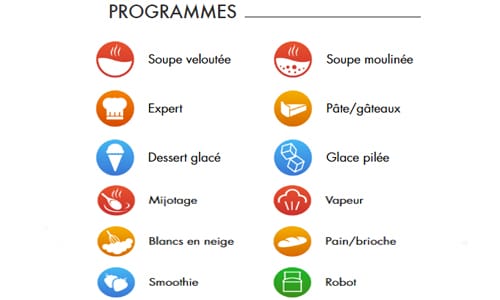 magimix cookexpert - programmes magimix cookexpert - programmes