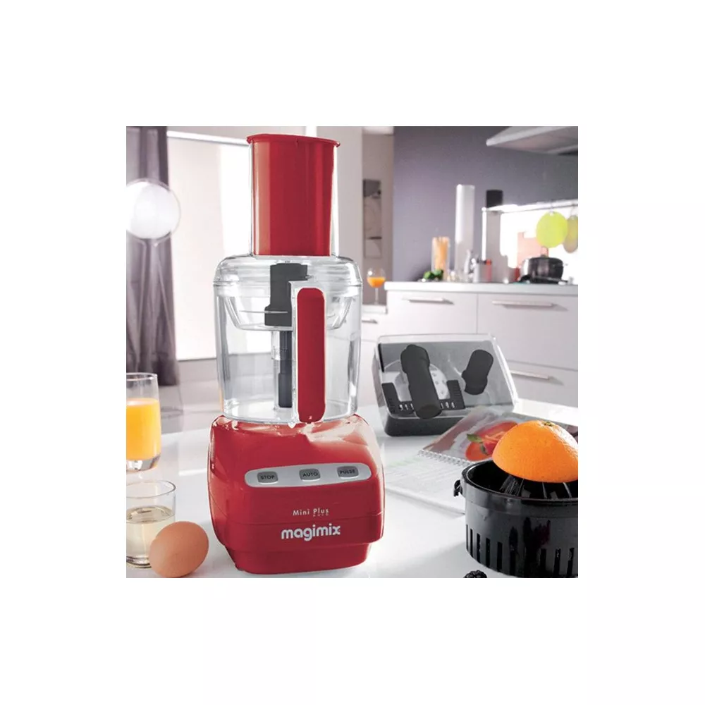 Robot multifonction MAGIMIX 18253F Mini Plus - Rouge -6 Robot multifonction MAGIMIX 18253F Mini Plus - Rouge