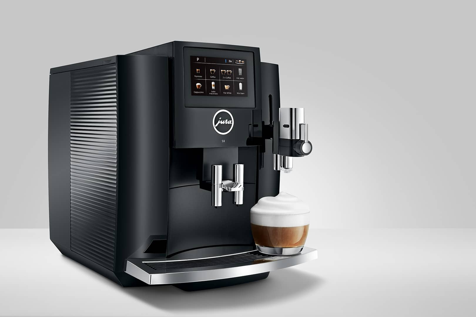 Expresso broyeur Jura S8 Piano Black 15381 -7 Expresso broyeur Jura S8 Piano Black 15381