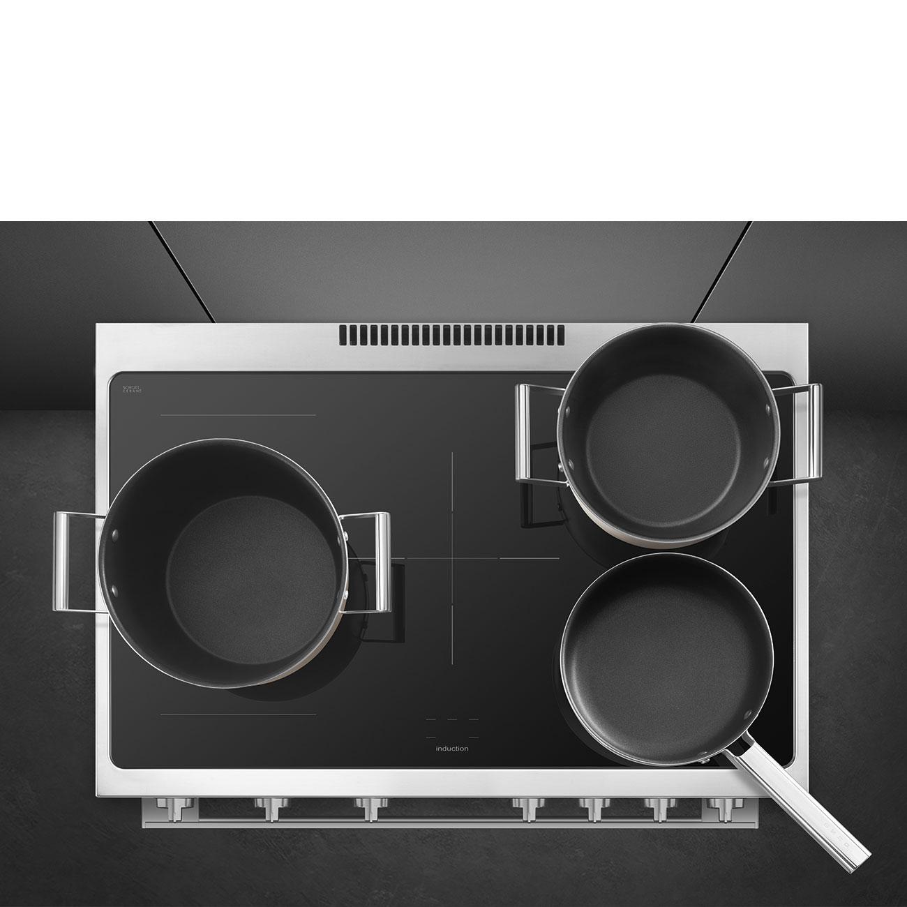 Centre de cuisson SMEG B95IMX9 -8 Centre de cuisson SMEG B95IMX9