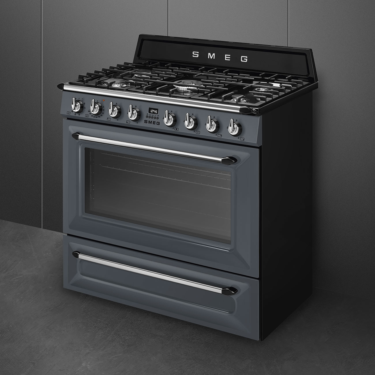 Centre de cuisson Smeg 'Victoria' TR90GR2 -4 Centre de cuisson Smeg 'Victoria' TR90GR