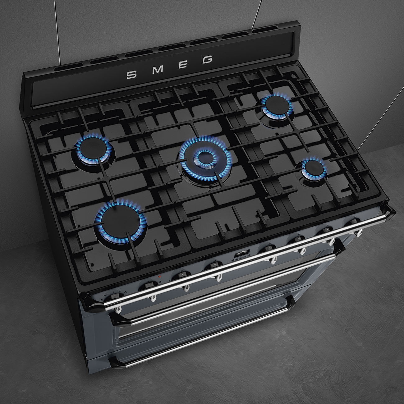 Centre de cuisson Smeg 'Victoria' TR90GR2 -6 Centre de cuisson Smeg 'Victoria' TR90GR