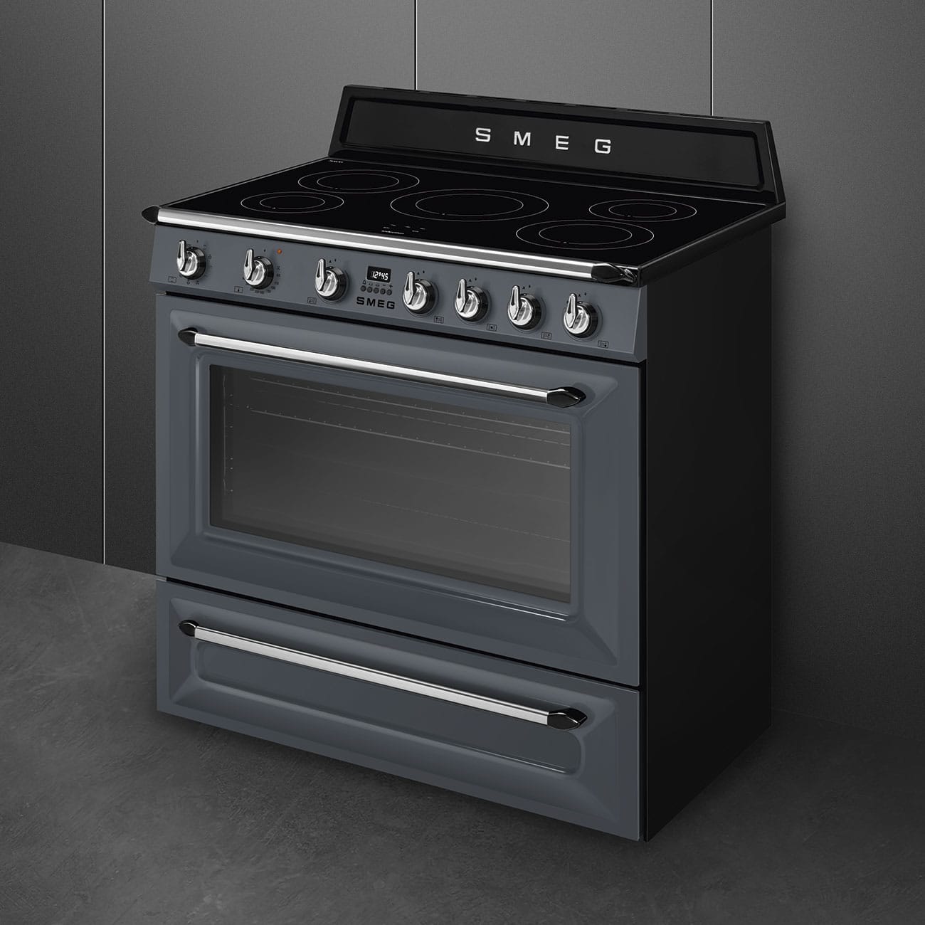 Centre de cuisson Smeg 'Victoria' TR90IGR2 -4 Centre de cuisson Smeg 'Victoria' TR90IGR2