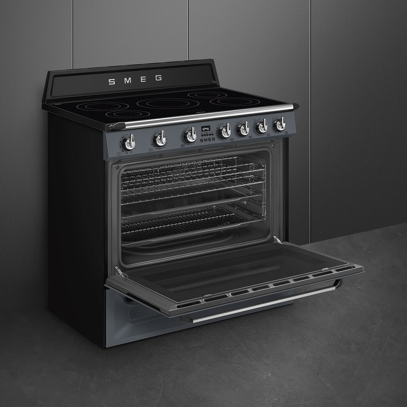 Centre de cuisson Smeg 'Victoria' TR90IGR2 -5 Centre de cuisson Smeg 'Victoria' TR90IGR2