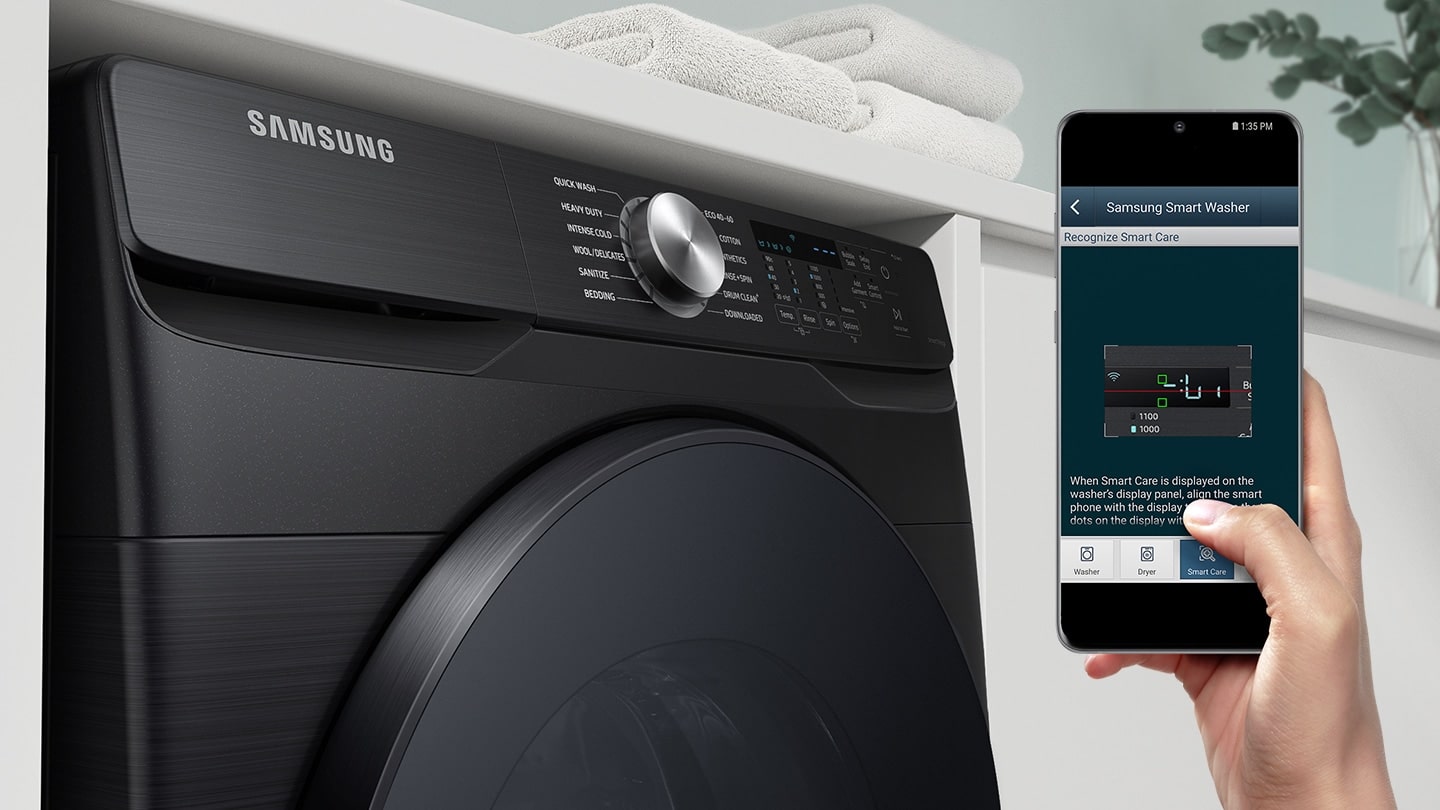 Lave linge Samsung WF18T8000GW - Smart Check