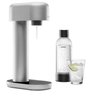 Machine à Soda MySoda Ruby Aluminium Sylver RB003AL-S