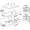 Table à induction Whirlpool WFS9560NE Table à induction Whirlpool WFS9560NE