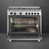 Centre de cuisson 'Classica' Smeg BG91X2 Centre de cuisson 'Classica' Smeg BG91X2