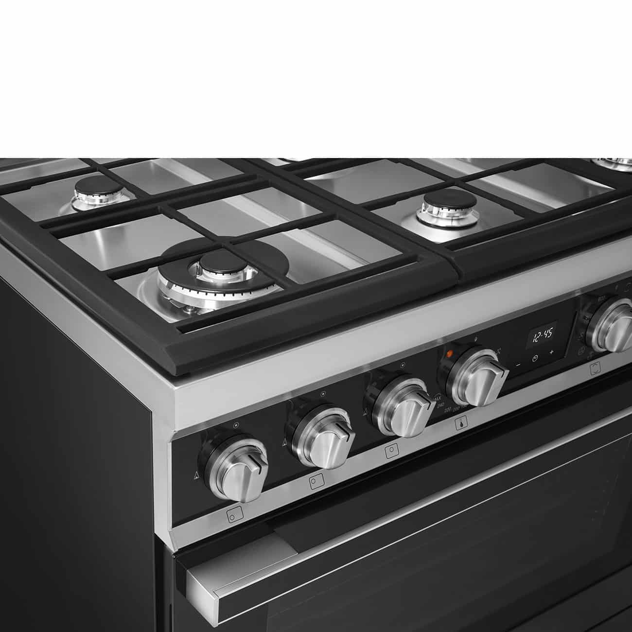 Centre de cuisson Smeg Portofino CPF9GMBL1 -6 Centre de cuisson Smeg Portofino CPF9GMBL1