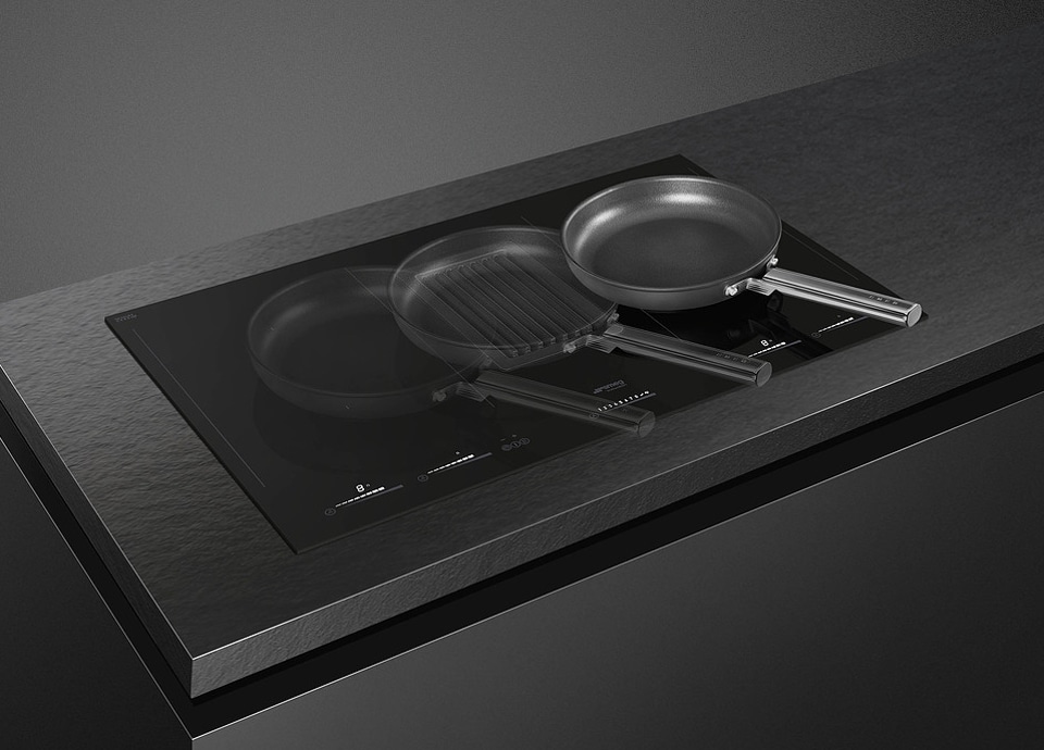 Plaque aspirante encastrable Smeg HOBD482D