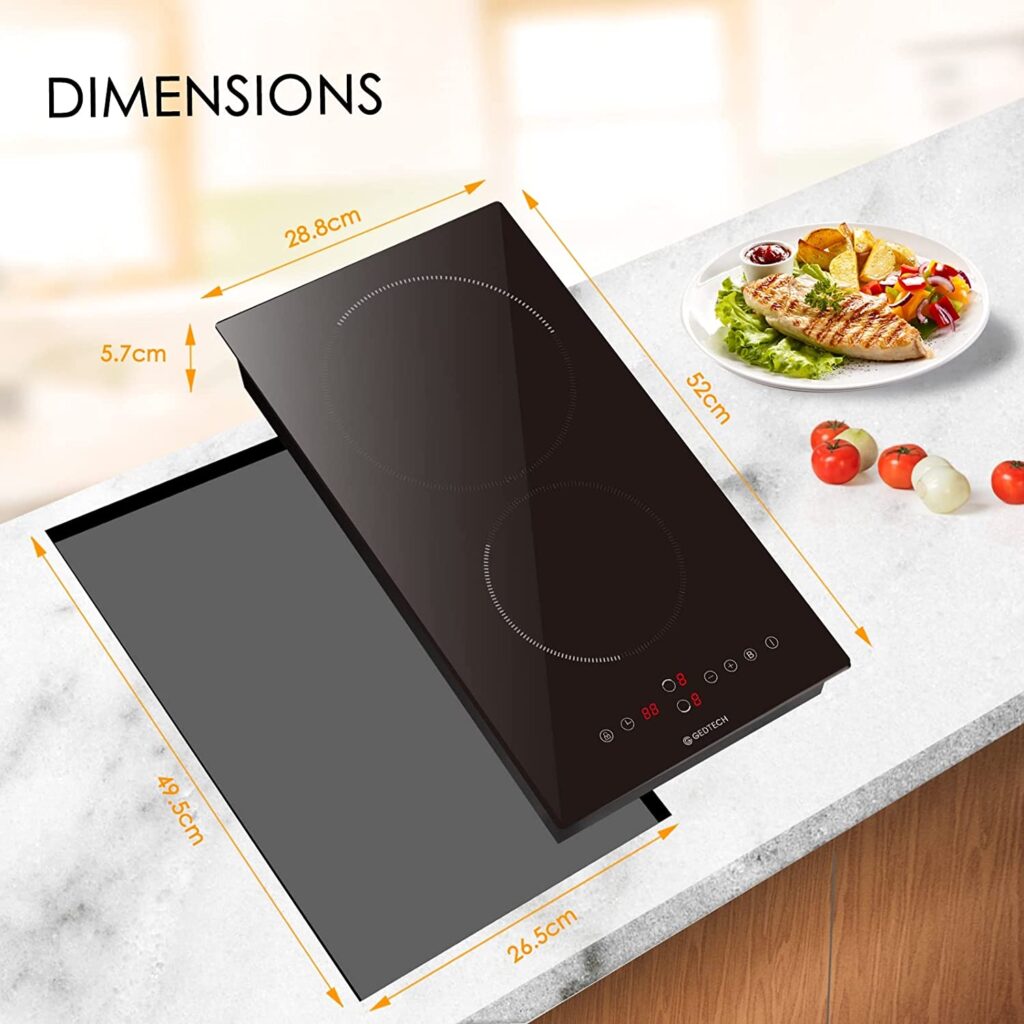 Table à induction Gedtech GTI2Z3500B