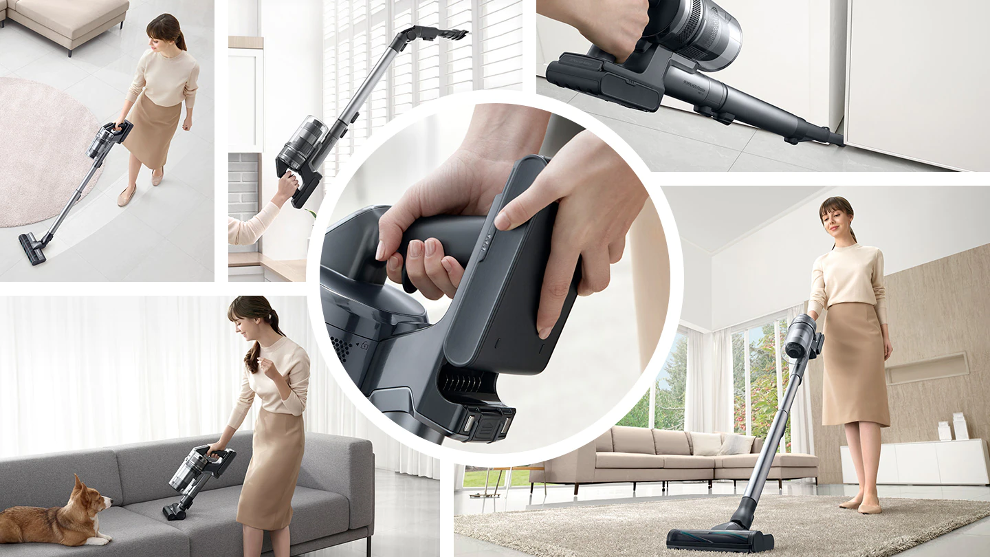 Aspirateur balai Jet 70 turbo Samsung VS15T7031R4