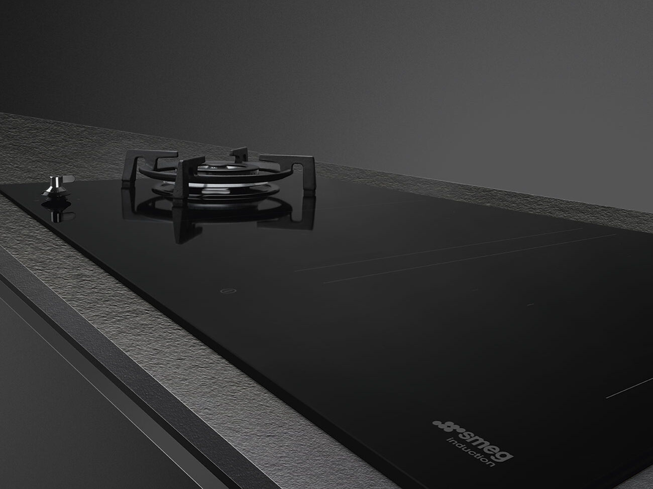 Table de cuisson mixte Classica Smeg PM3953D -2 Table de cuisson mixte Classica Smeg PM3953D