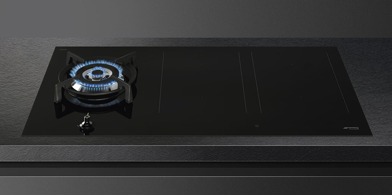 Table de cuisson mixte Classica Smeg PM3953D