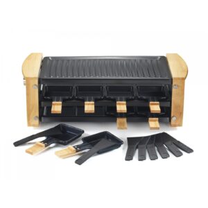 appareil a raclette KitchenChef KCWOOD.8RP
